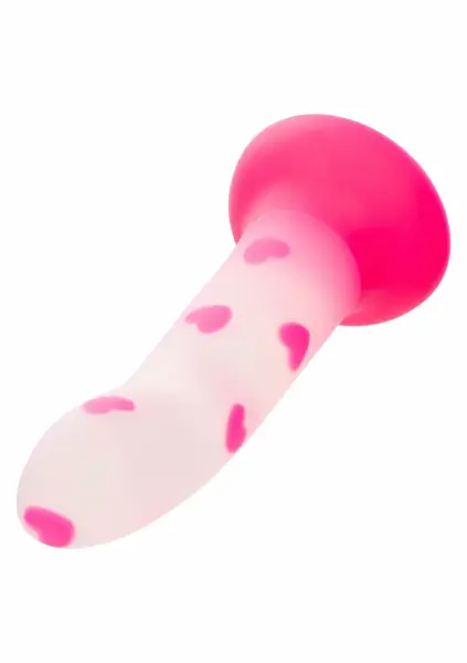 Glow Stick Heart by Glow Stick - Silicone, Glow-in-the-Dark, Suction Cup