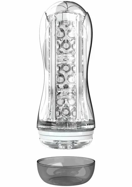 TOYJOY HERO Big Clear Blast Vacuum Stroker Transparent 22cm