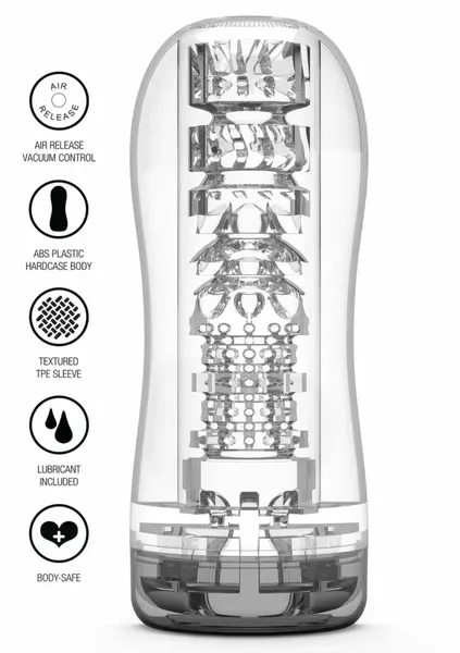 TOYJOY HERO Clear Blast Vacuum Intimate Machine Transparent 8713221836137