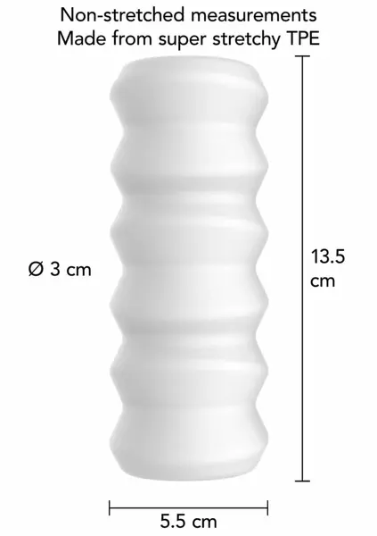 TOYJOY HERO Large Intimate Machine Pilar - Ergonomic, Stretchy, Textured