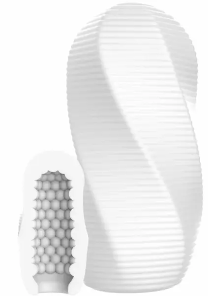 TOYJOY HERO Swirl Medium - Ergonomic Intimate Device, Textured Sleeve