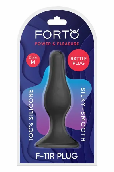 FORTO F-11R Rattler Lungo Medium Black Silicone System