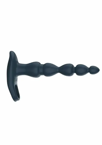 ToyJoy Elixer Vibrating Double Penetrator Flexible Beaded System Black