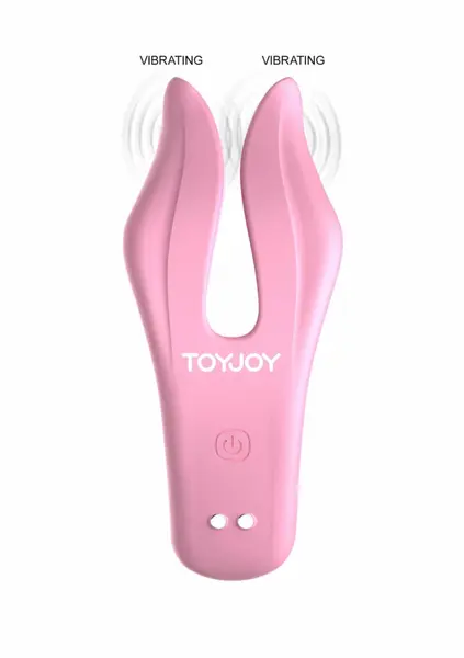 ToyJoy Bloom Erogenous Zone Stimulator Ergonomic Rechargeable Pink