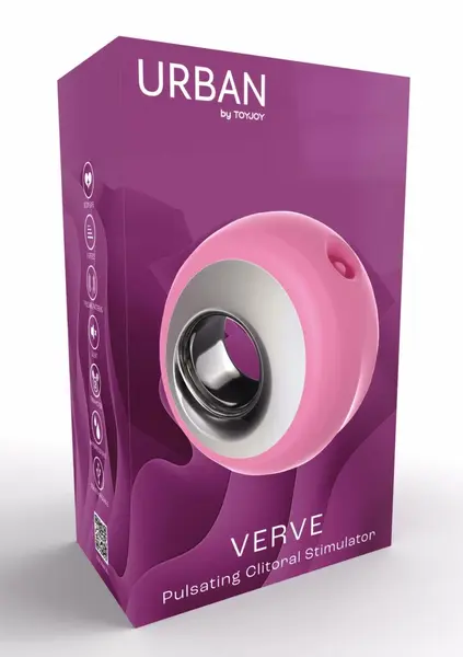 ToyJoy Verve Pulse Intimate Ring Stimulator for Women - Ergonomic Design