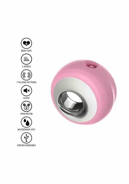 ToyJoy Verve Pulse Intimate Ring Stimulator for Women - Ergonomic Design