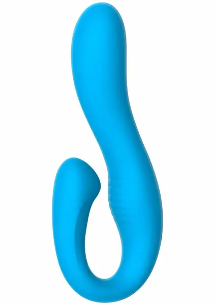 TOYJOY The Skyler Rabbit Vibrator Liquid Silicone Dual Motor Pink