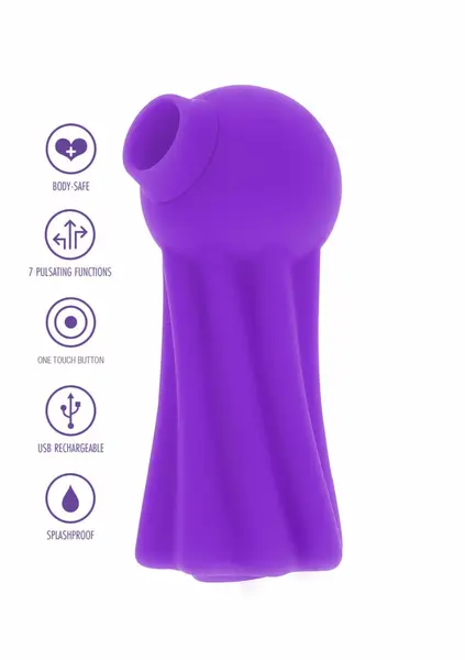 TOYJOY Dance The Night Away Compact Clitoral Stimulator Pink