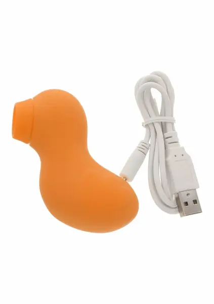 TOYJOY Sexy Sucking Duckface Intimate Pulsation Stimulator Pink Compact