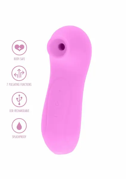 TOYJOY Too Hot To Handle Compact Pulsating Intimate Stimulator Pink