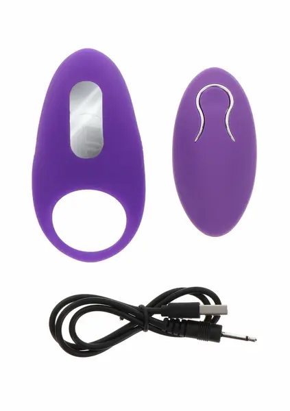 ToyJoy Tease & Arouse C-Ring Silicone Vibrating Ring Black