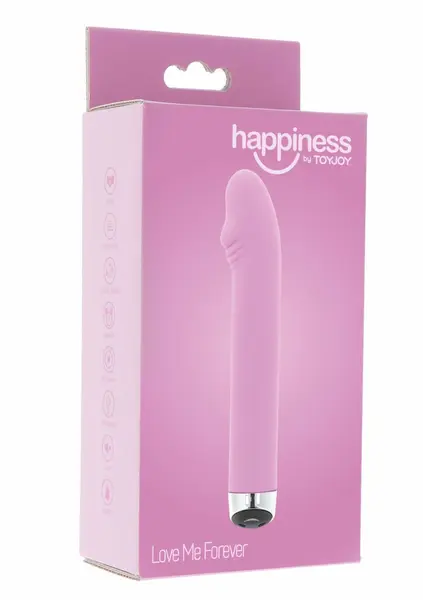 ToyJoy SMILE Love Me Forever Vibrator USB Silicone 4 Modes Pink
