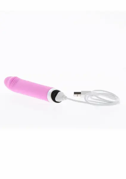 ToyJoy SMILE Love Me Forever Vibrator USB Silicone 4 Modes Pink