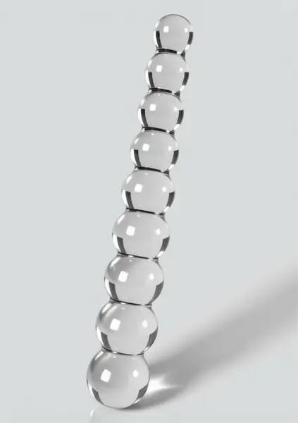 TOYJOY GLASS WORXX Dual-Use Frozen Fountain Glass Massager 18 cm