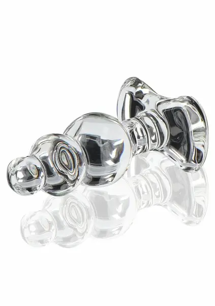 TOYJOY GLASS WORXX Crystal Anal Jewel - Glass Plug with Flared Base