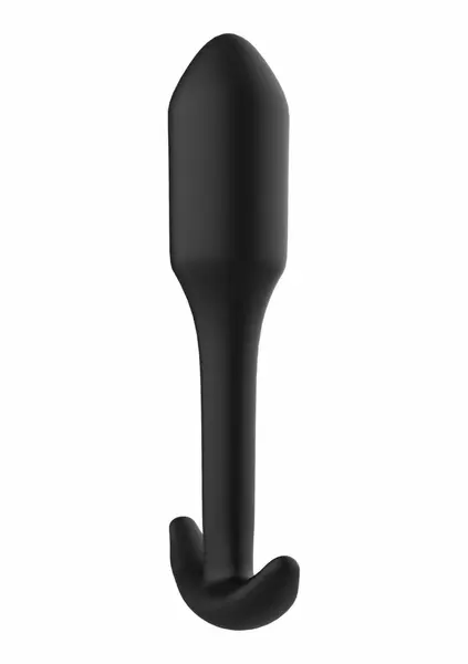 ToyJoy Smooth Plug Medium Silicone Anal Model 10.9cm Black