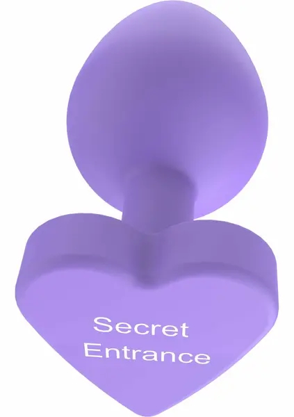 ToyJoy Booty Sweethearts Secret Entrance Silicone Plug Pink