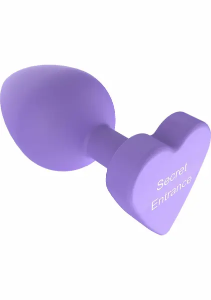 ToyJoy Booty Sweethearts Secret Entrance Silicone Plug Pink