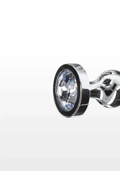 TOYJOY Diamond Star Beads Large Aluminium Plug with Silver Jewel