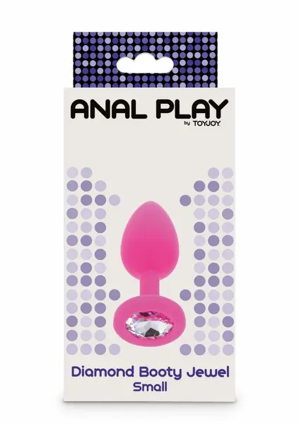 TOYJOY Diamond Booty Jewel Small - Silicone Plug with Gem Accent