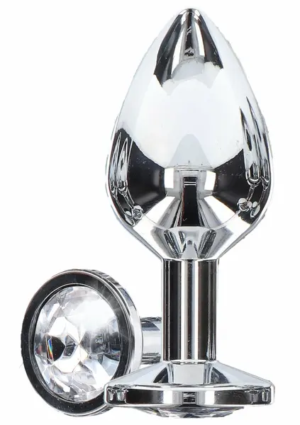 TOYJOY Starlight Booty Jewel Large Aluminum Plug with Gem Accent