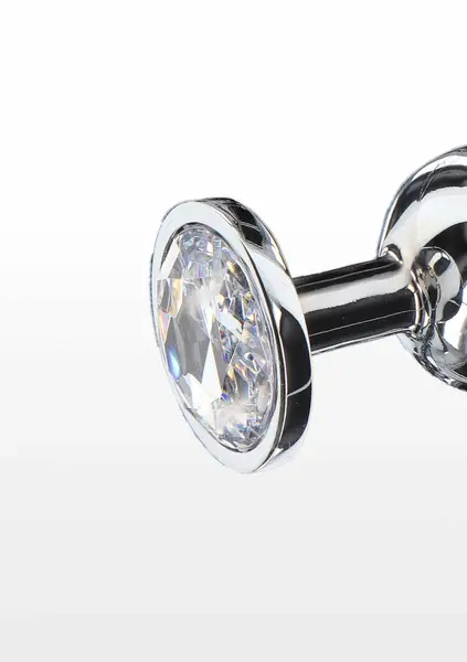 TOYJOY Starlight Booty Jewel Large Aluminum Plug with Gem Accent