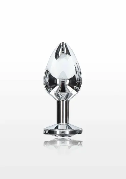 Starlight Booty Jewel алуминиев анален разширител с кристал, среден