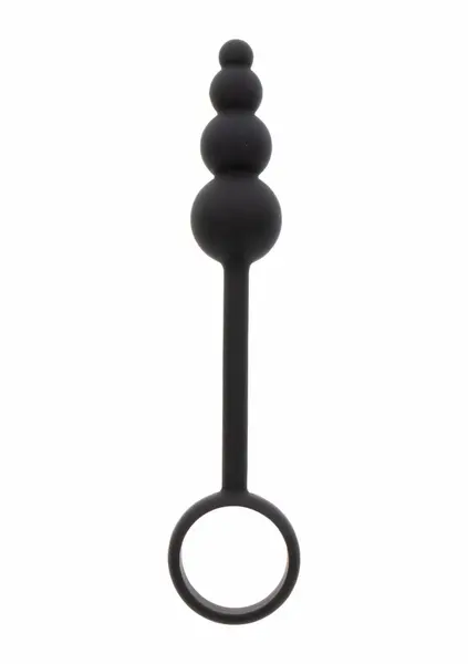 Manpower by TOYJOY Anal Plug & Performance Ring Silicone Black