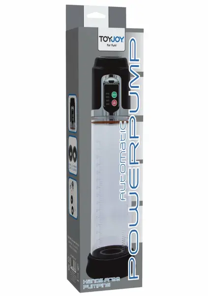 TOYJOY Manpower Automated Power Pump Rechargeable System Black