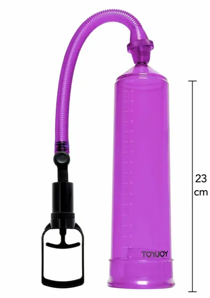 ToyJoy Power Pump Vacuum System for Enhanced Performance, Transparent, Large Size