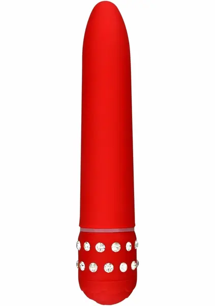 ToyJoy Diamond Superbe Vibrator Classic Design with Rhinestone Detail 19 cm