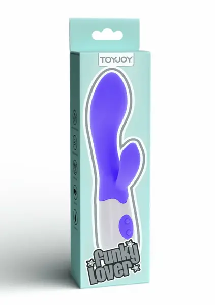 ToyJoy Funky Lover Vibrator Silicone Multi-Speed Pink 8713221828675