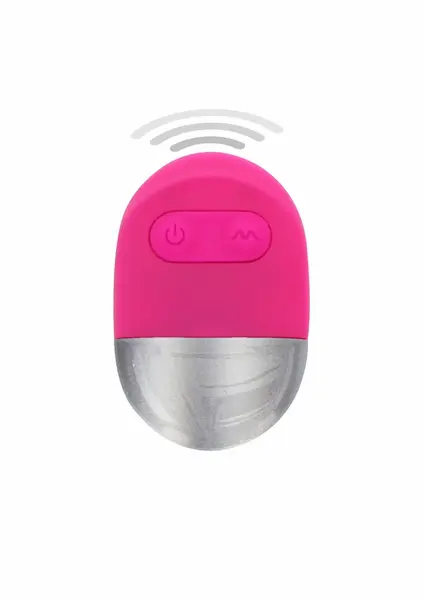 Funky Remote безжично силиконово вибриращо яйце с дистанционно, розово