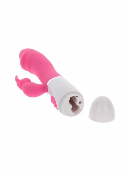 ToyJoy Funky Rabbit Vibrator Silicone Multi-Mode Splashproof Pink