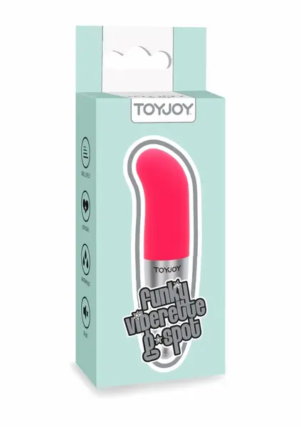 ToyJoy Viberette G-Spot Compact Intimate Massager Pink 13 cm