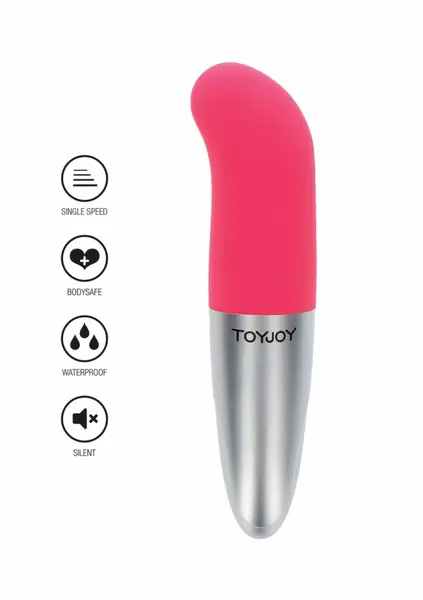 ToyJoy Viberette G-Spot Compact Intimate Massager Pink 13 cm