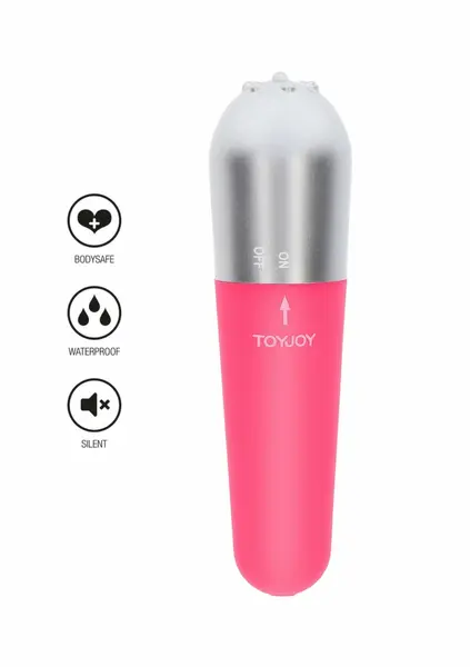 ToyJoy Funky Viberette Mini Vibrating Device Pink Compact Design