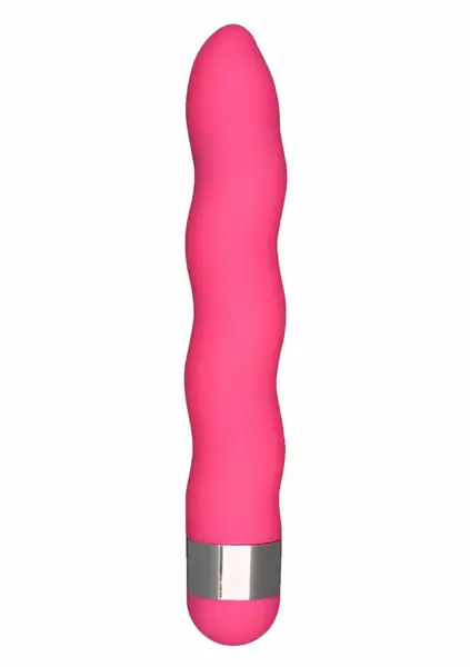 ToyJoy Funky Wave Vibrette Vibrator ABS Waterproof Adjustable Pink