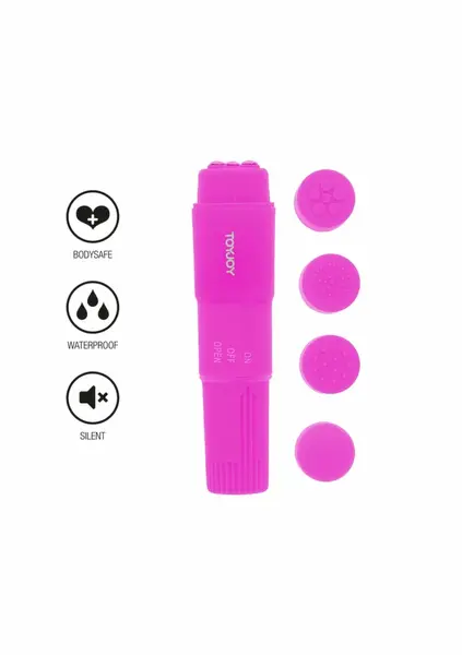 ToyJoy Funky Massager Compact Vibrating Device Pink 8713221188014