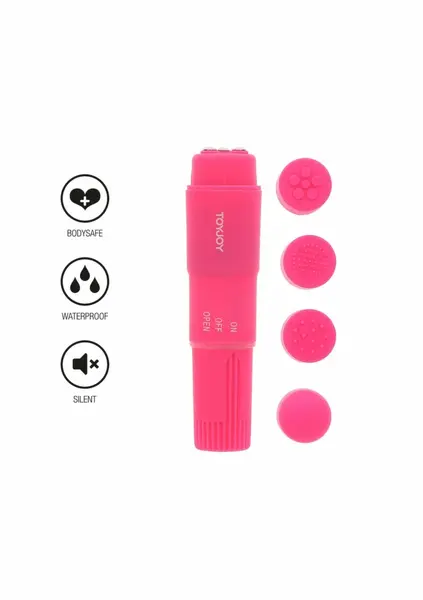 ToyJoy Funky Massager Compact Vibrating Device Pink 8713221188007