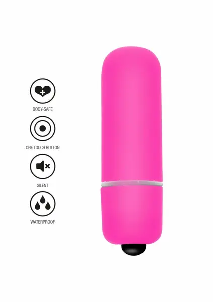 ToyJoy Funky Bullet Compact Vibrating Device Pink 8713221188069