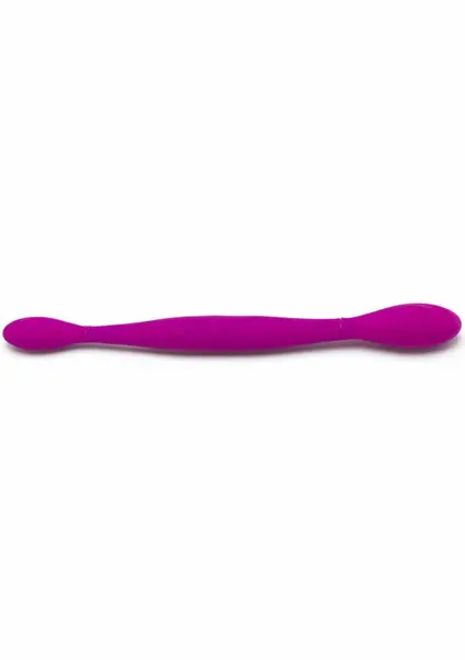 TOYJOY Infinity Double Flexible Silicone Intimate Device, USB, Purple