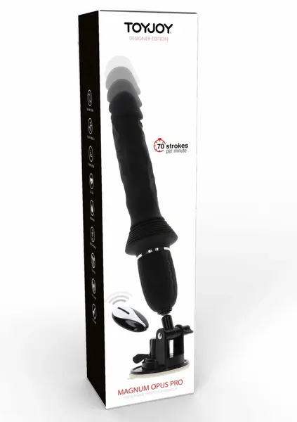 ToyJoy Magnum Opus Thruster Pro Advanced Thrusting System, 8cm Extension, Black