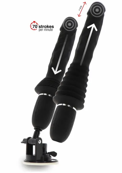 ToyJoy Magnum Opus Thruster Pro Advanced Thrusting System, 8cm Extension, Black