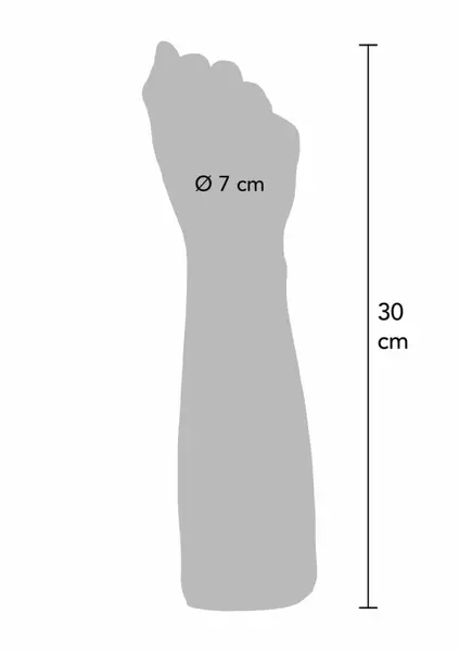 ToyJoy Get Real Extreme The Fist Dong PVC 30 cm Anatomical Model