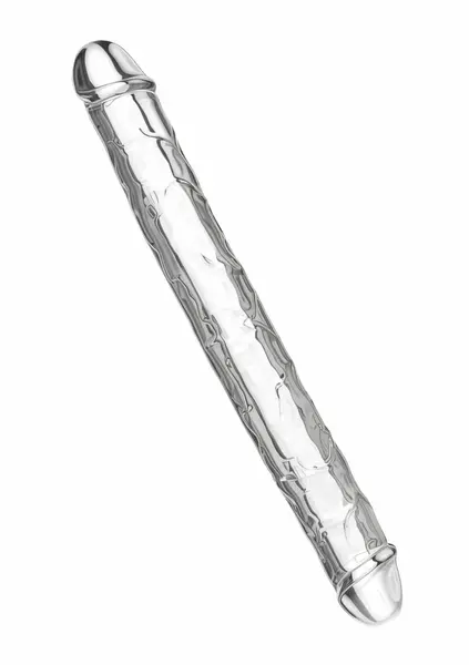 TOYJOY Get Real Clear Double Dong TPE 34.5 cm Transparent Model