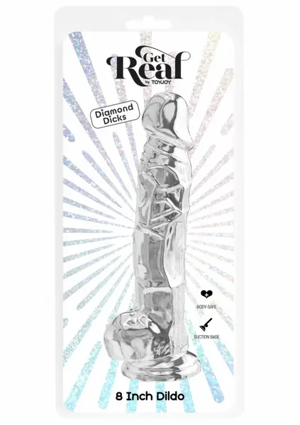TOYJOY Get Real Clear TPE Model 22.5 cm Transparent Intimate Device