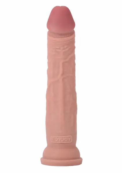 TOYJOY Deluxe Dual Density Dong TPE 33 cm Supreme Vital Skin System