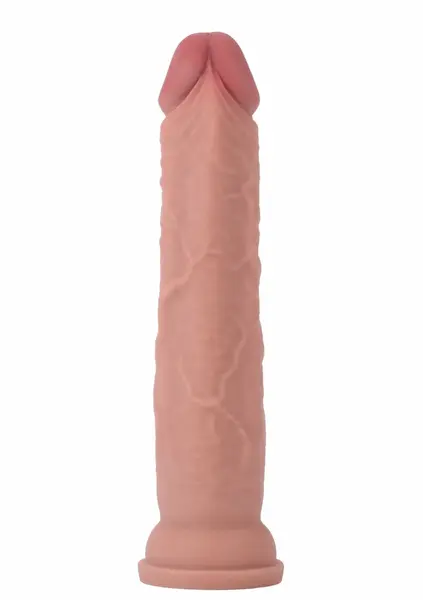 TOYJOY Deluxe Dual Density Dong TPE 33 cm Supreme Vital Skin System