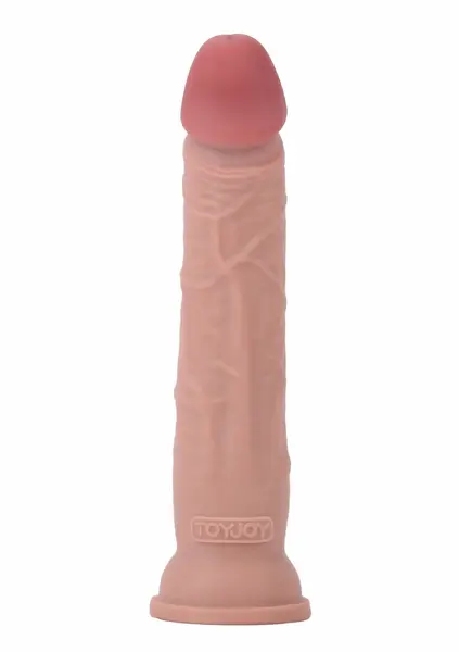 TOYJOY Get Real Deluxe Dual Density Dong TPE 26.5 cm, Supreme Vital Skin
